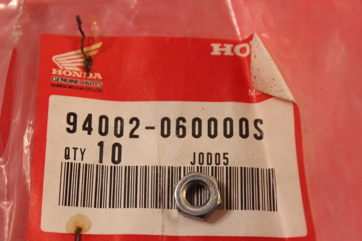 NOS Genuine HONDA Monkey Crankcase Cover 6mm Nut OEM 94002-060000S