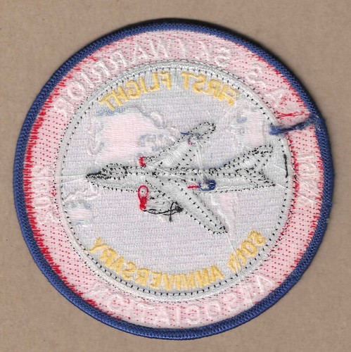 1952-2002 US Navy Douglas A-3 Skywarrior Association 50th Anniversary Patch - Picture 2 of 2