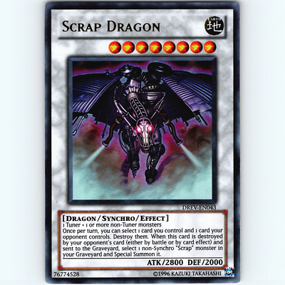 Yugioh Scrap Dragon DREV-EN043 Unlimited Ultra Rare Holo - NM  
