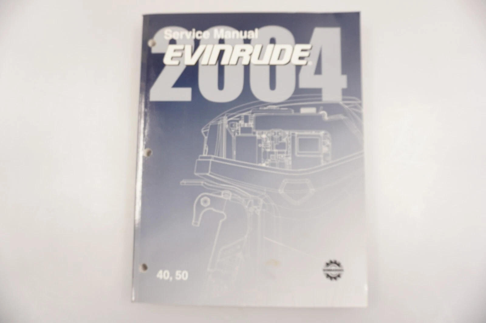 2004 Evinrude Outboard SR E-TEC 40 / 50 HP OEM Service Shop Manual 5005642