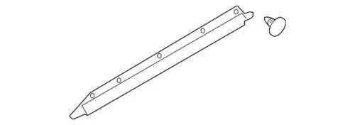 Genuine Nissan Lower Weather-Strip 82877-JM70A