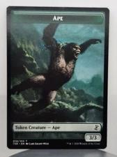 Ape Token - Time Spiral: Remastered (TSR) - 10/15 - MTG