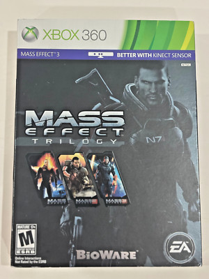 Mass Effect Trilogy (Microsoft Xbox 360, 2012) - CIB!