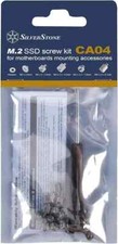 SilverStone Technology CA04 M.2 SSD Screw Kit for Motherboard Accessory Mounting