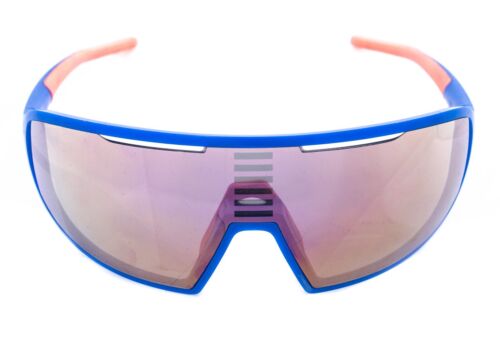 Rapha Pro Team Full Frame Sunglasses Blue/Pink Mirrored Road Bike Gravl Mountain - Afbeelding 1 van 4