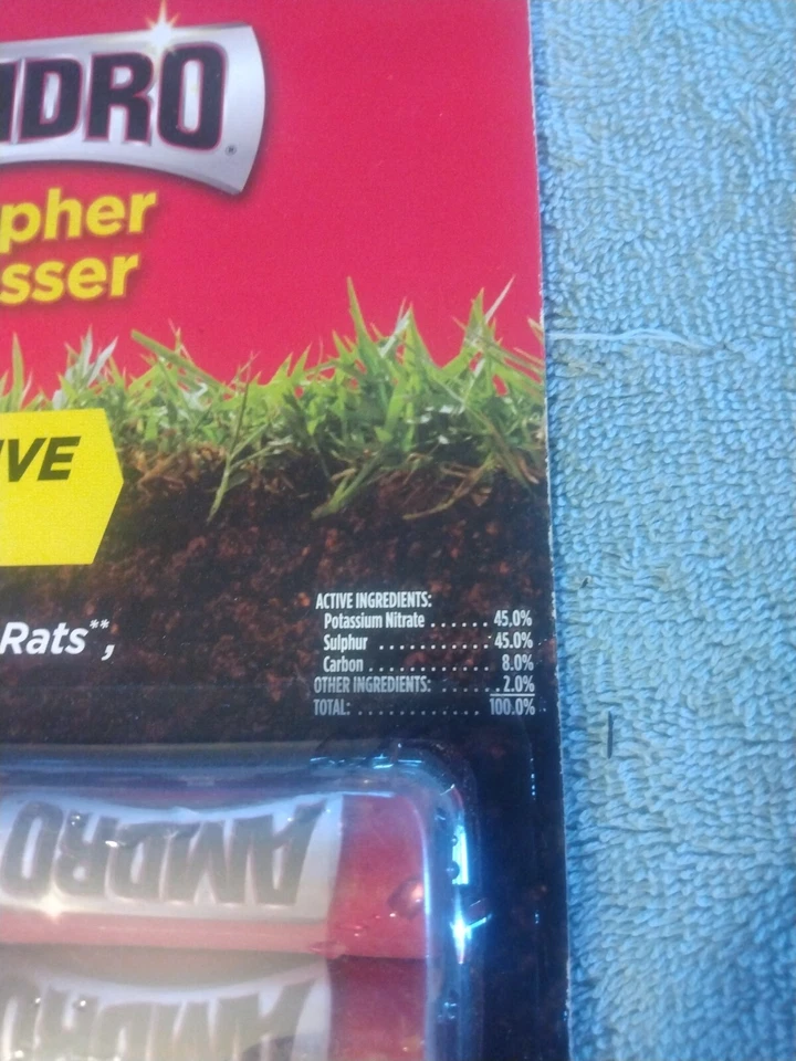 Amdro Gopher Gasser For Destructive Lawn Pests NIB - Image 2 of 4