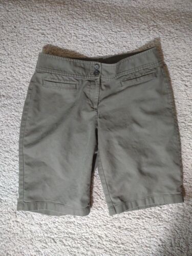 Dark Grey Ann Taylor Knee Length Shorts Curvy Size 6
