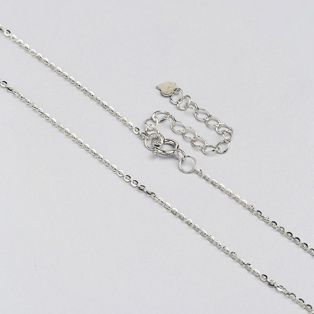 Collar De Cadena Para Hombre, Cadena De Plata Para Hombre, Collar De Cadena De Trigo, Collar De Cadena De Plata De 0.118 In De 18 A 30 Pulgadas, Acero Inoxidable, Sin