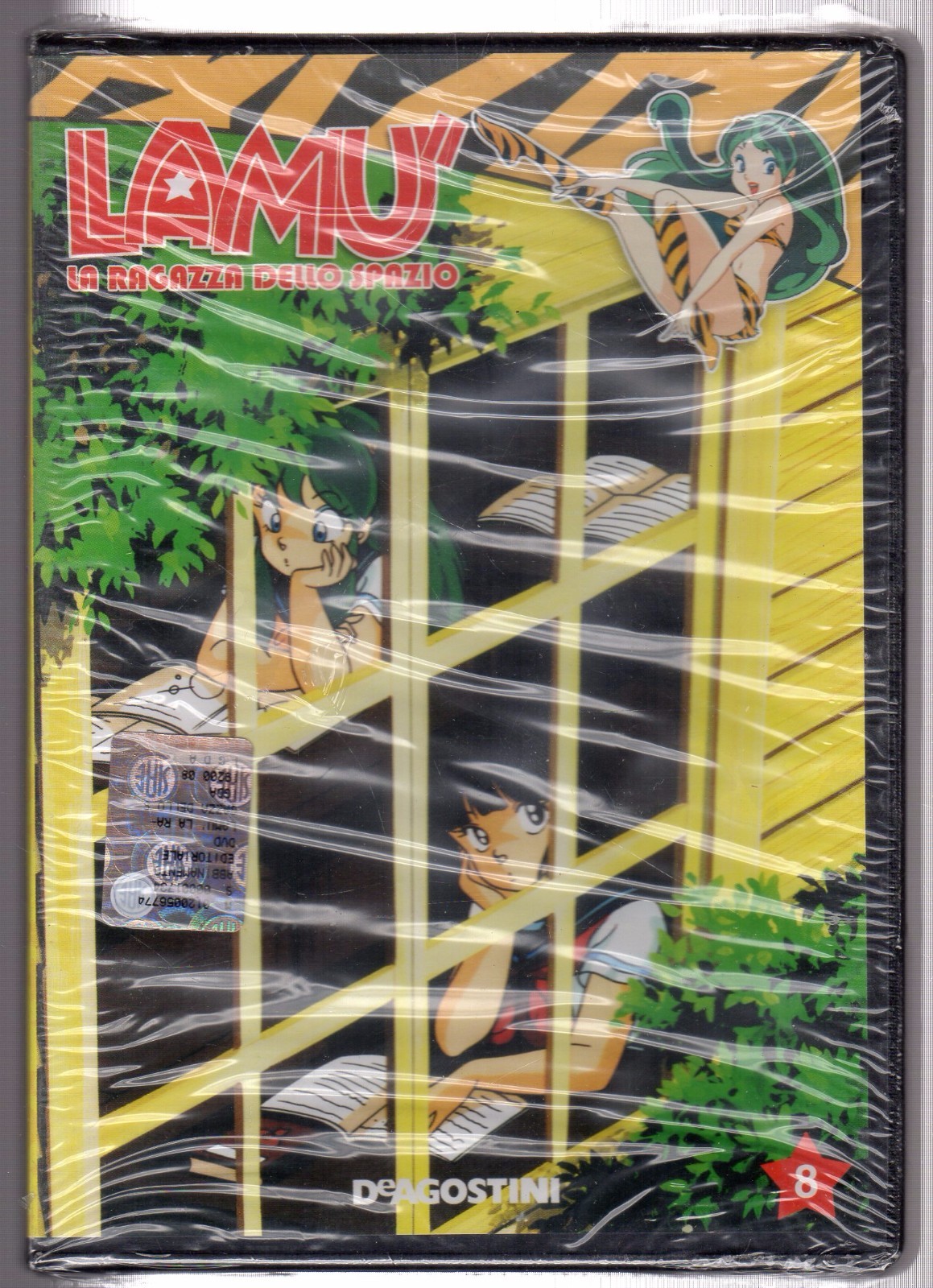 dvd New LAMU' LA RAGAZZA DELLO SPAZIO DeAGOSTINI 8