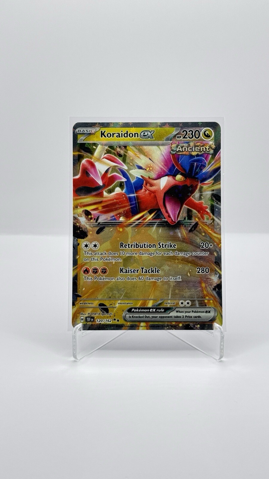 Koraidon ex 120/162 Sv05: Temporal Forces Holo