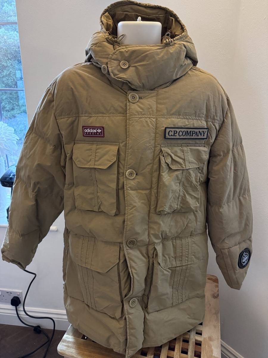 BNWT Adidas SPZL C.P. Company Puffer Coat Jacket Size XS - Fast