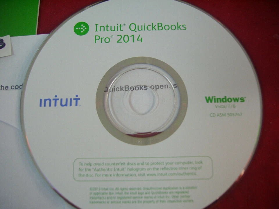 INTUIT QUICKBOOKS PRO 2014 FOR WINDOWS FULL RETAIL FOR USA =LIFETIME LICENSE= - Image 3 of 4