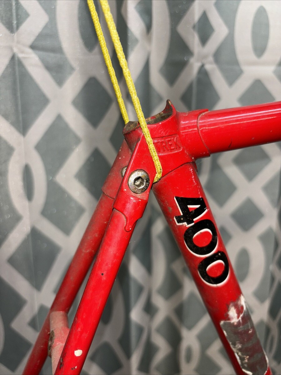 Vintage Trek 400 Frame Set 52 cm 20.5 CrMO 700c USA Lugged 126 Red