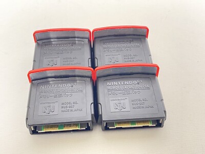 64メモリー拡張パック NUS-007 3点セット 64メモリー拡張パック NUS-007 3点セット S◎ジャンク品◎ゲーム周辺