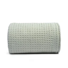 100% Cotton Throw Blanket, Twin, 68"x92" Waffle Throws for Home, Bedrooms, Ou...