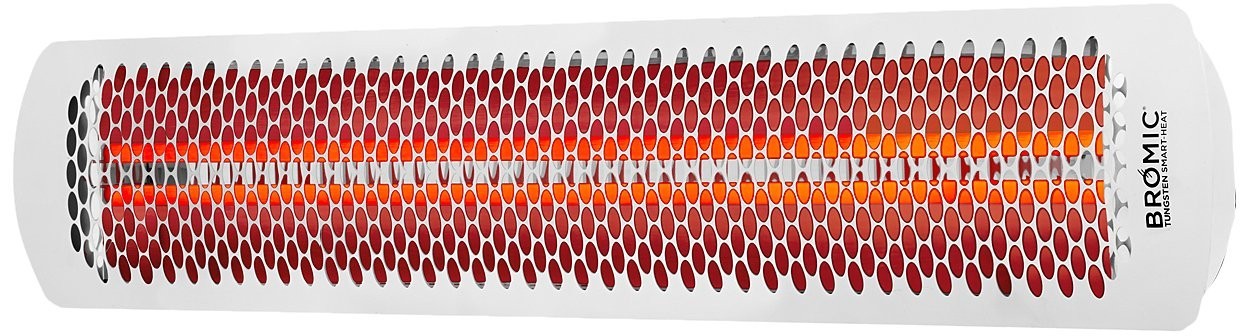 Bromic Tungsten 4000W Electric Patio Heater 220-240V White BH0420012
