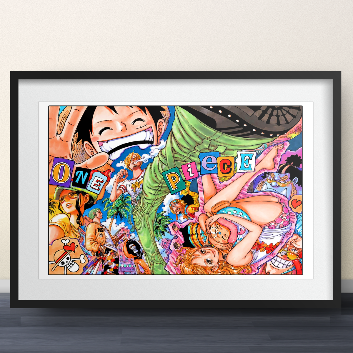 One Piece - Chapter 1076 Shonen Jump Art Spread 11x17 - Art Poster