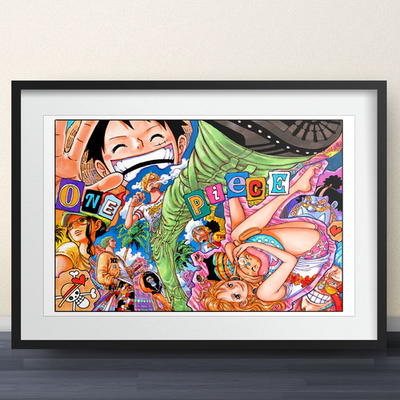 One Piece - Chapter 1076 Shonen Jump Art Spread 11x17 - Art Poster