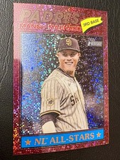 2026 Topps Heritage Manny Machado Burgundy Sparkle #143 San Diego Padres