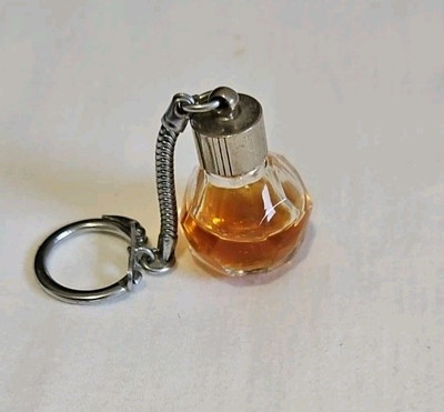 BOURJOIS alte Miniatur Flasche Schlüsselanhänger Key Chain SOIR DE PARIS ABEND IN