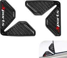 Car Door Corner Protector Edge Guards 2-Pack Carbon Fiber PVC
