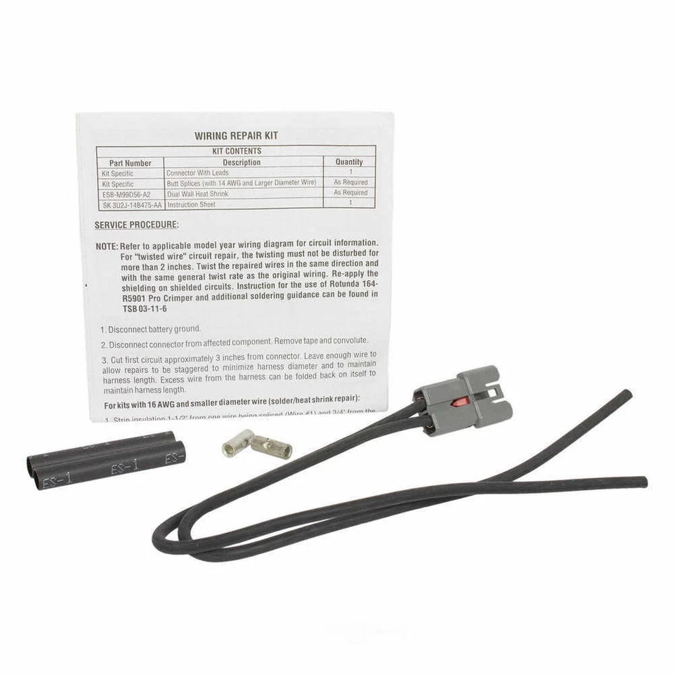 Conector de motor de ventana eléctrica Motorcraft WPT-473 Foto 3 de 3