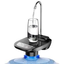 Electric Water Dispenser Pump for 3-5 Gallon Bottles - USB Rechargeable, Low ...