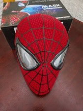 Handmade 1:1 Spiderman Tobey Maguire Hood Mask 3D Headwear Adult Wearable