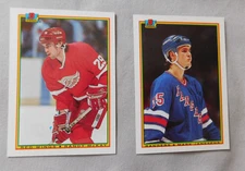 1990-91 Bowman Hockey Card #140-264 Pick one
