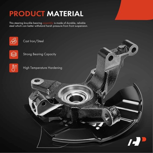 Front Right Wheel Bearing Hub Assembly For 2007-2012 Mazda CX-7, 2007-2015 CX-9 - Picture 4 of 9