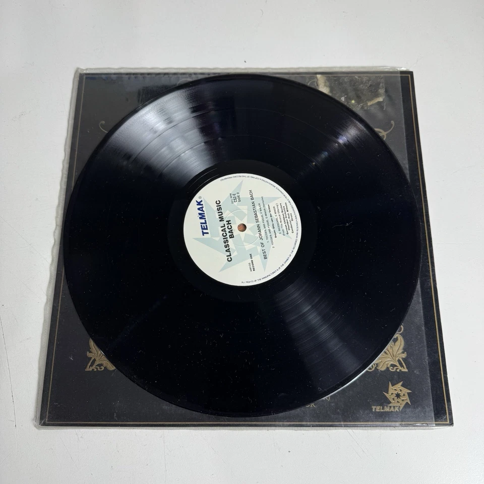 The Best Of Bach Vinyl LP Telmak Records CS2-E Classical Music Vinyl - Image 4 of 4
