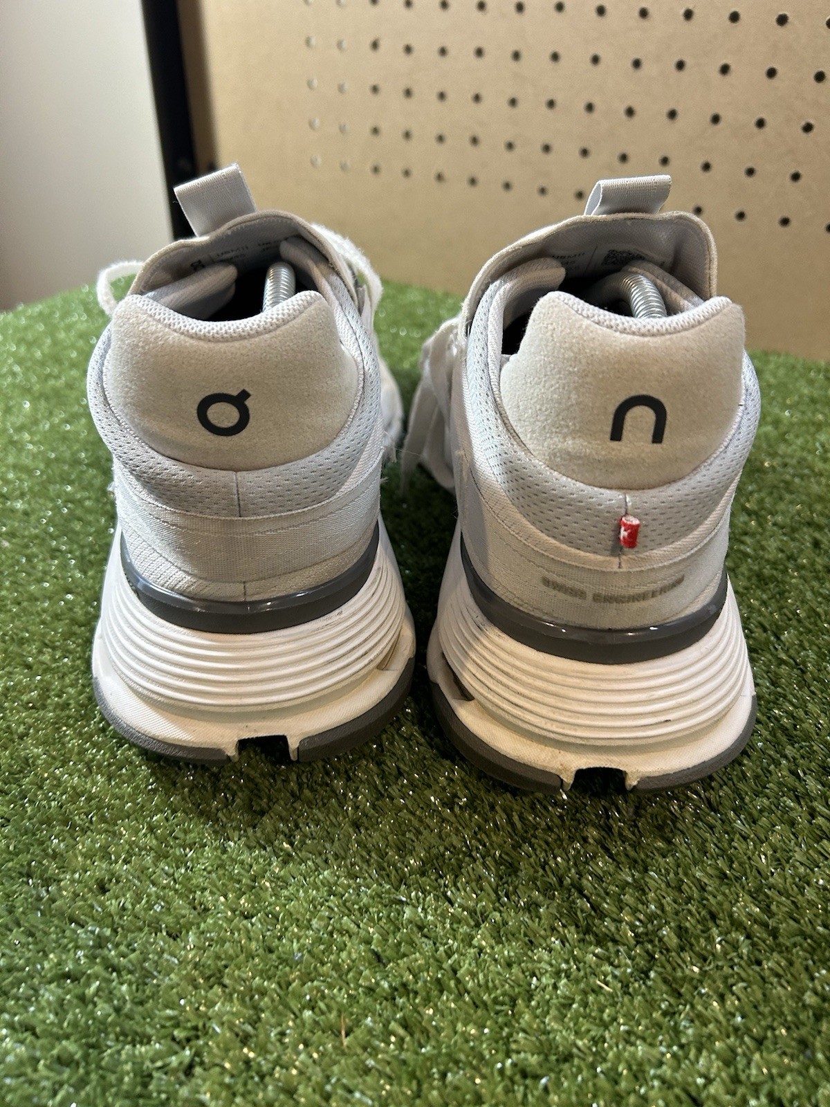 On Cloudnova 2 Ice Sand White Running Shoes Athletic Sneakers Mens Size 11