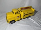 Vintage 1960s Buddy L Coca-Cola Delivery Toy Truck Yellow