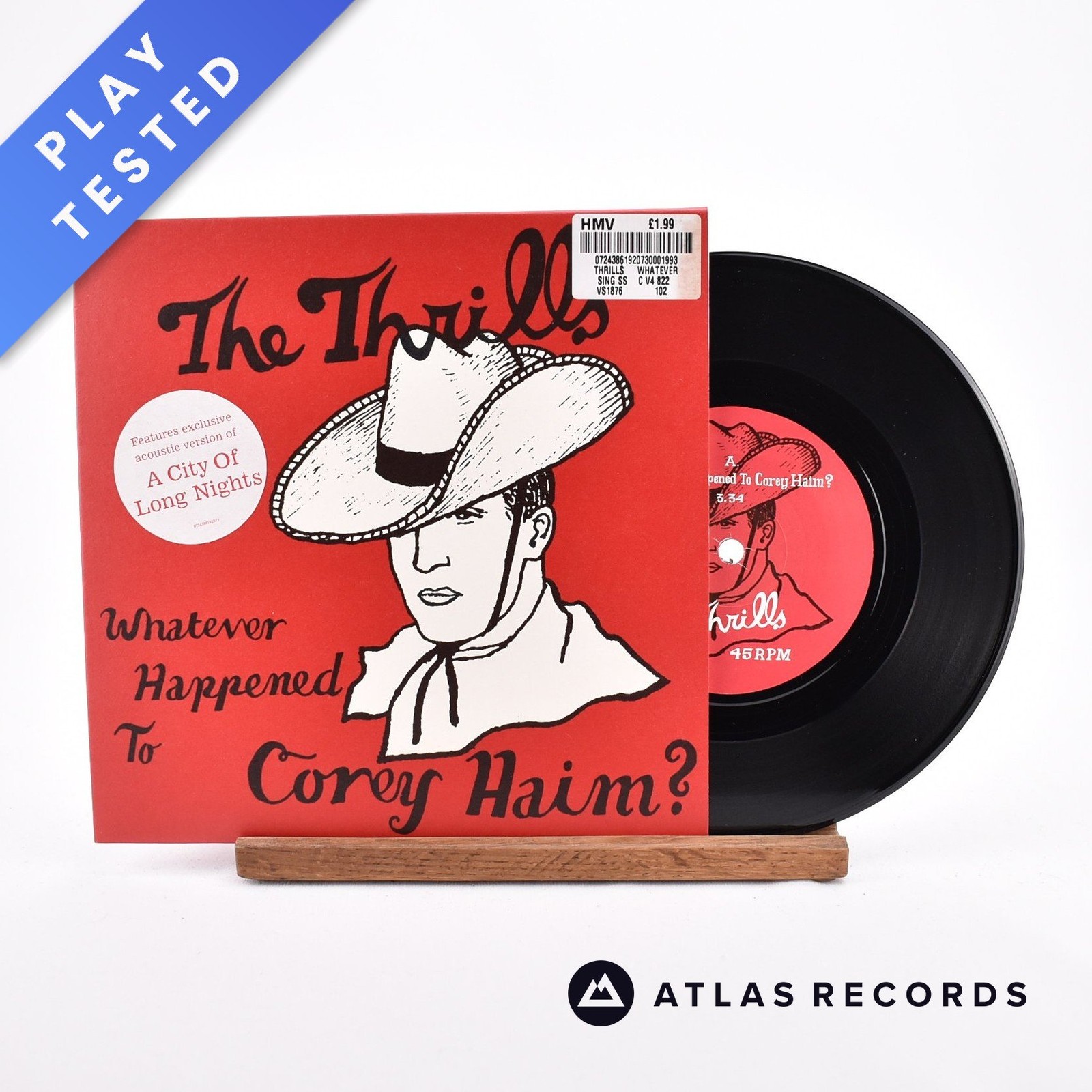 The Thrills - Whatever Happened To Corey Haim? - 7"" Vinyl Record - EX/EX