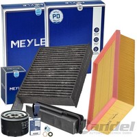 Meyle Filterset Inspektionspaket FüR 1.5 Dci Renault Modus+Clio 3 64-106 PS