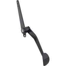 Spoon Accelerator Throttle Pedal, Black Powder Coated Steel, Splined Pivot Hub