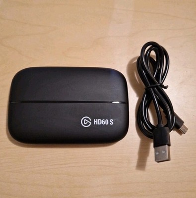 elgato HD 60 S Gaming Capture Card (2GC309901004) and USB C Type