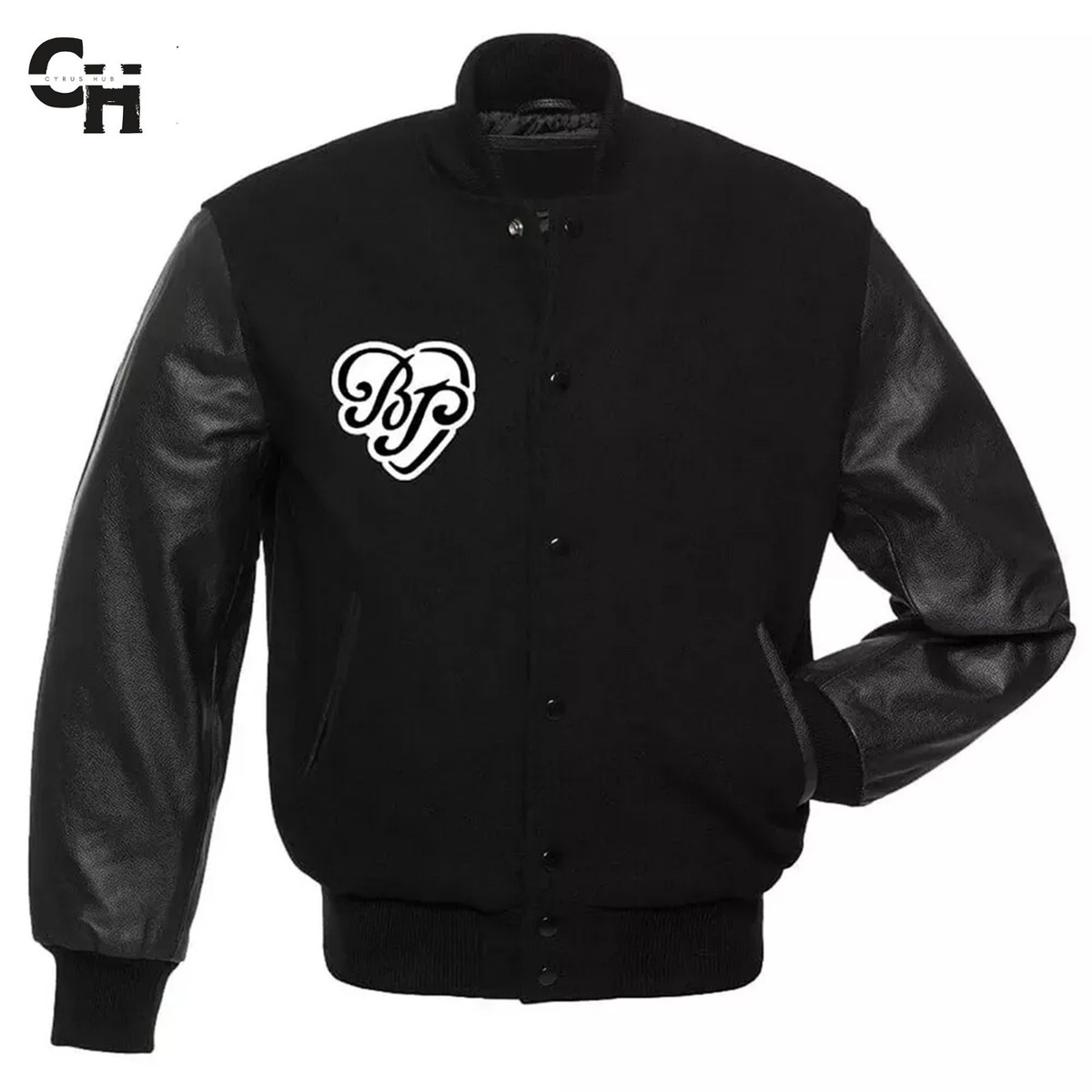 Letterman BLACKPINK World Tour All Black Varsity Jacket | eBay