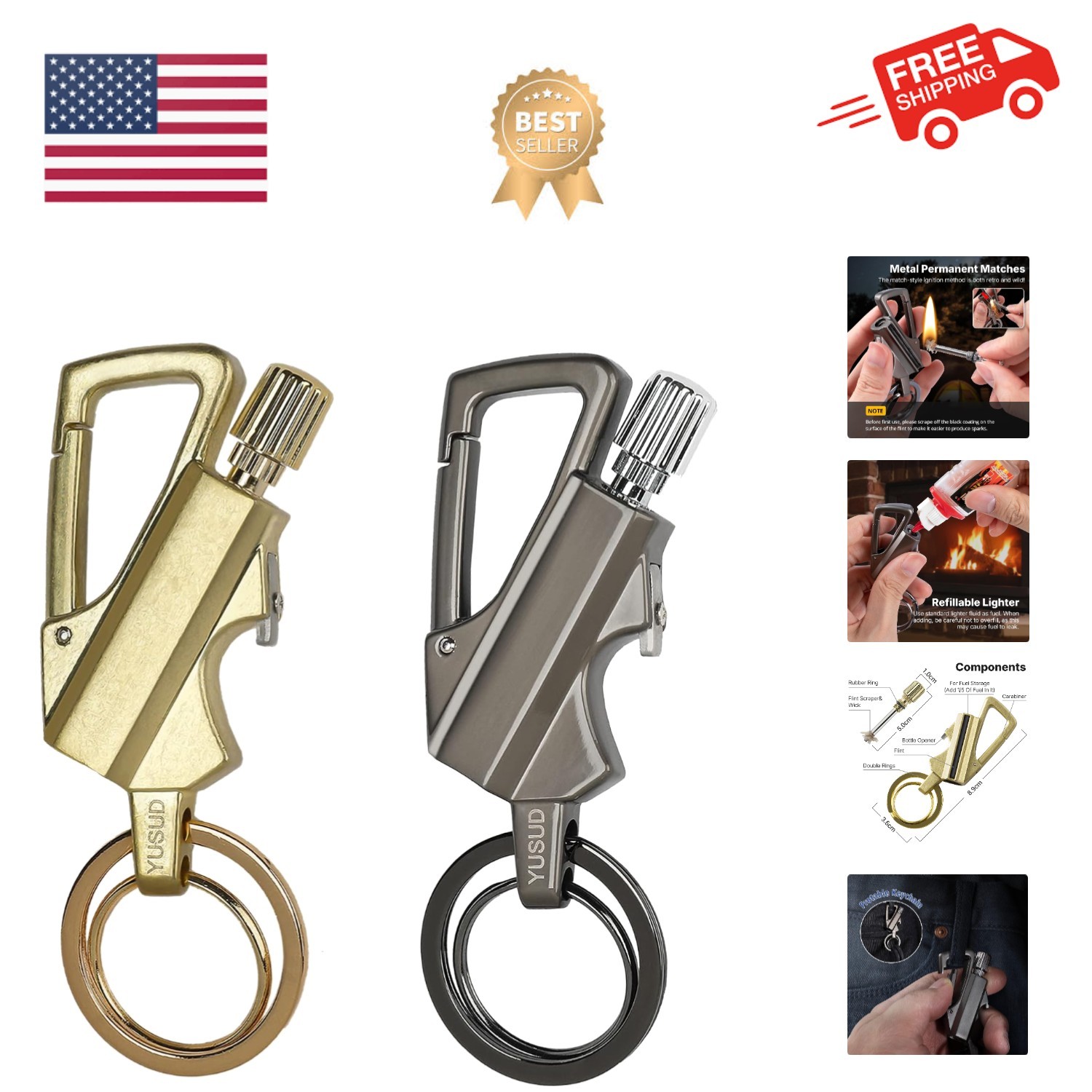 With Multitool Keychain Bottle Opener...