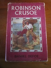 H/C BOOK  ROBINSON CRUSOE  DANIEL DEFOE 1966 GREAT ** MUST SEE ***