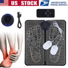 USB Electric Foot Massager EMS Feet Massage Machine Circulation Booster Feet Leg