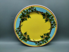 Rosenthal Versace Casual Jeans Home Piatto Giallo 25,5 cm Ivy Leaves Passion