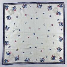 Vintage Christian Dior Handkerchief Pocket Square Bandana Neckerchief