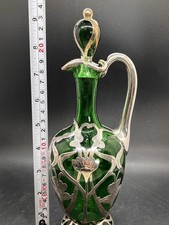Glass Green Collectible Decorative 1900-1919 Time Period