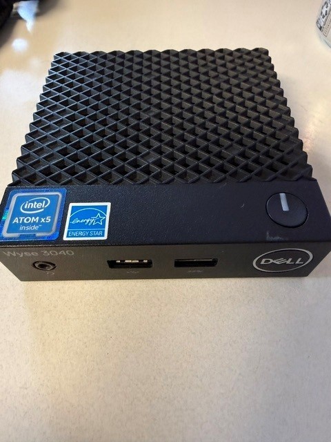 Dell Wyse 3040 N10D Thin Client Intel x5 1.44GHz 8G Flash 2G Ram WIFI, No Adapte