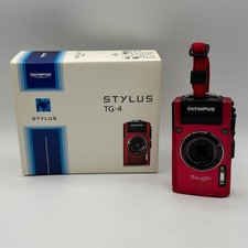Olympus STYLUS Tough TG-4 Waterproof Digital Camera - Red Body - JP