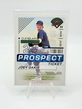 2024 Panini Baseball Prospect Edition Joey Oakie Ticket #178 Cleveland Guardians