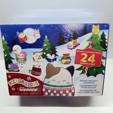 Squishmallows Micromallows Deluxe Christmas 2025 Advent Calendar 24 Toy Pieces