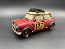 Classic 1960’s Mini Cooper S Monte Carlo Rally Car #177 -  Model / Ornament