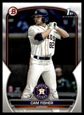 Cam Fisher 2023 Bowman Draft #BD35 Houston Astros 30419 Baseball Card